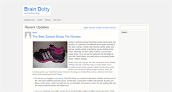 Desktop Screenshot of braindotty.com